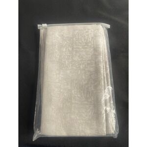 Millandon Hotel Napkins 100% Cotton 20x20 Light Grey Damask Jacquard Set of 12